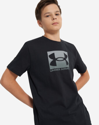 Футболка для мальчиков Under Armour, Черный женщинам