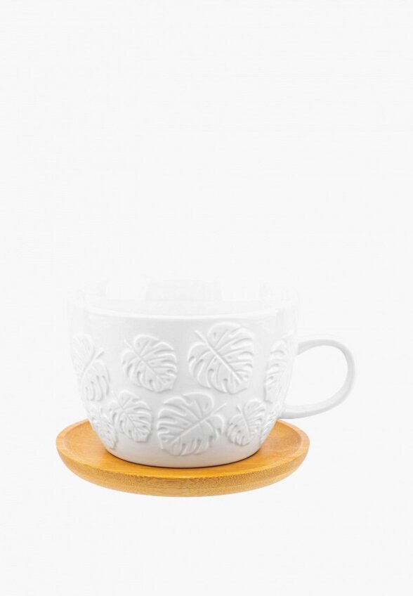 Чашка с блюдцем Elan Gallery