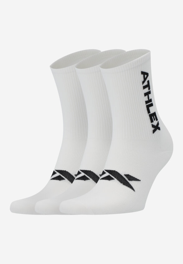 Носки Athlex, 3 пары, Белый