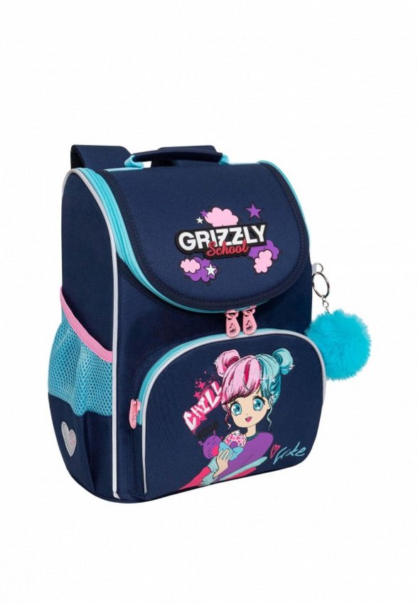 Рюкзак и брелок Grizzly