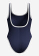 Купальник слитный женский Speedo Solid Scoop, Синий7  - превью