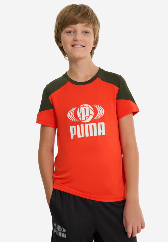 Футболка для мальчиков PUMA Active Sports, Оранжевый