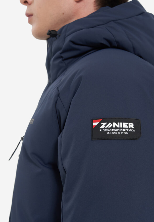 Пуховик мужской Zanier, Синий