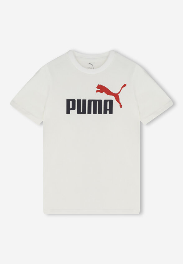Футболка для мальчиков PUMA Ess 2 Color No.1 Logo, Белый