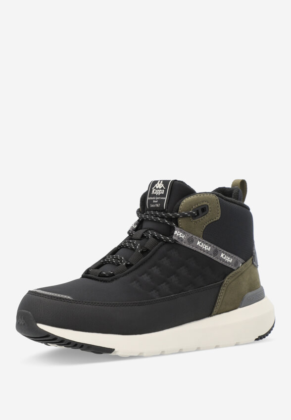 Кроссовки для мальчиков Kappa Authentic JR Mid NY, Черный