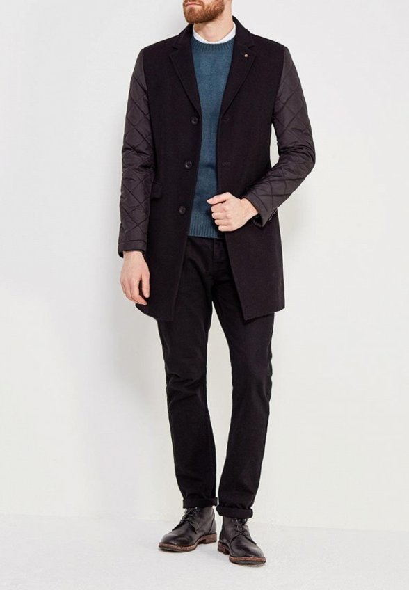 Пальто однобортное Bazioni