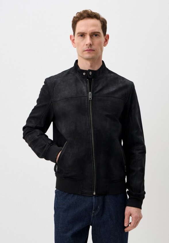 Куртка кожаная Jorg Weber
