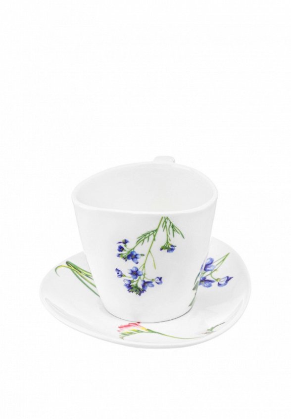 Чашка с блюдцем Elan Gallery