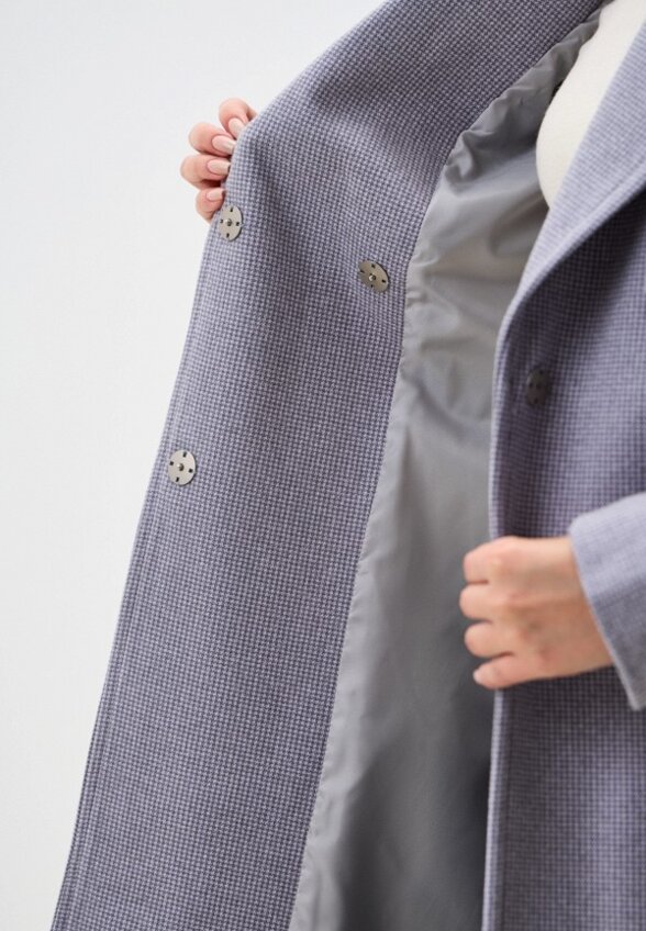 Пальто двубортное Снежная Королева