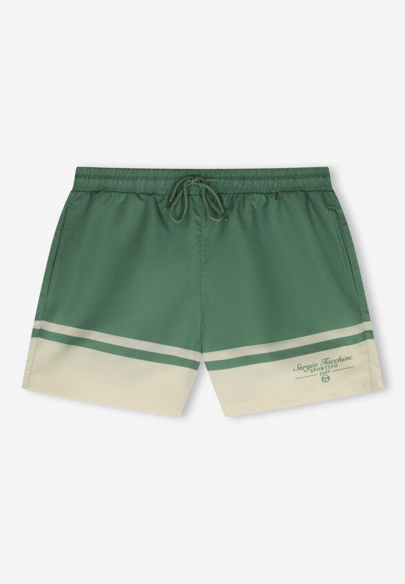 Шорты плавательные мужские Sergio Tacchini, Зеленый