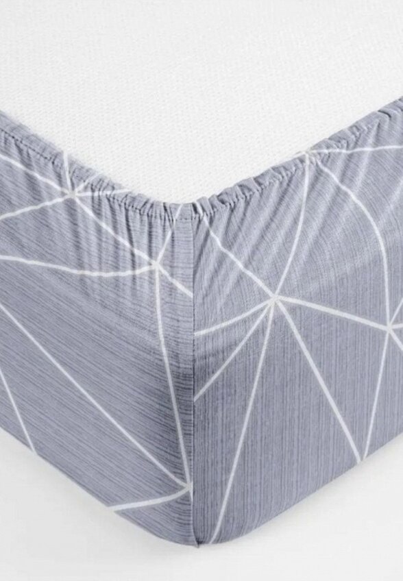 Простыня 1,5-спальная Ночь нежна