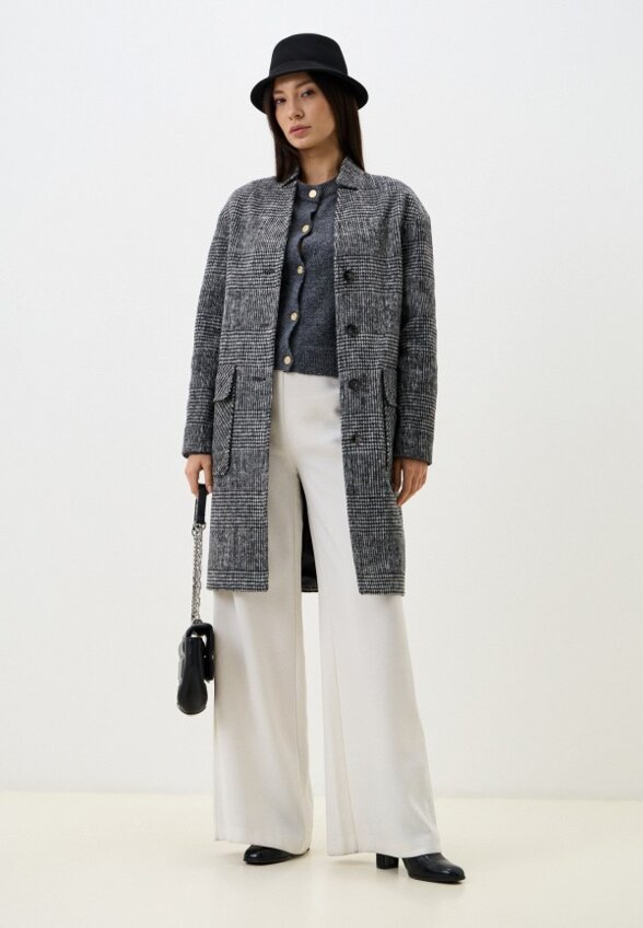 Пальто-кокон Снежная Королева