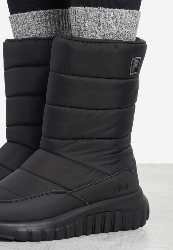 Дутики женские FILA Chrome Puffy, Черный