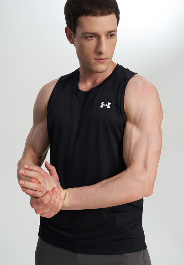 Майка мужская Under Armour Tech, Черный