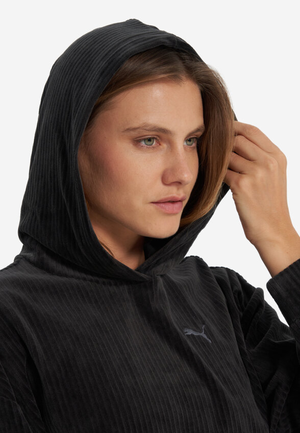 Худи женское PUMA, Черный
