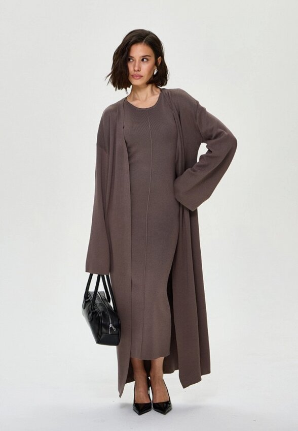 Платье и кардиган Miss Chic