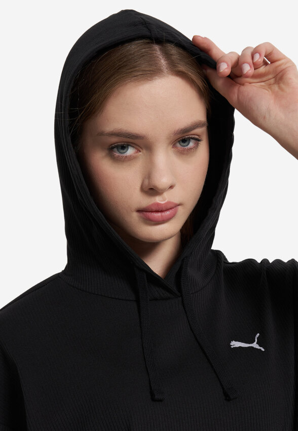 Худи женское PUMA Ess Elevated, Черный