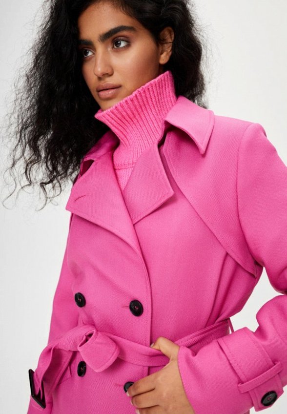 Пальто двубортное SashaOstrov