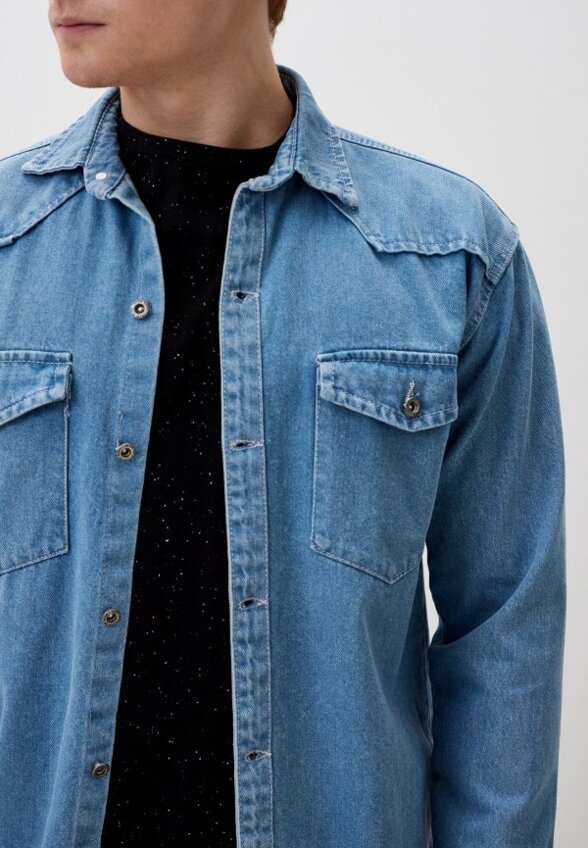 Рубашка джинсовая Gaxgax