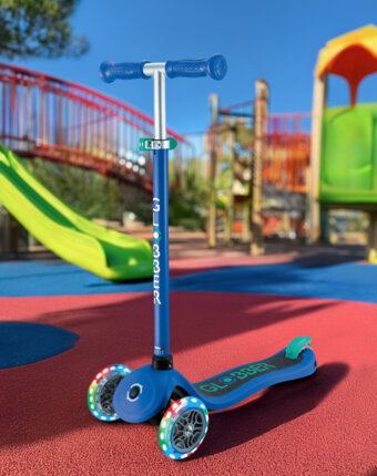 Самокат детский Globber Primo Light, Синий детям