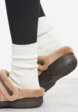 Сабо утепленные женские Crocs Classic, Бежевый10  - превью