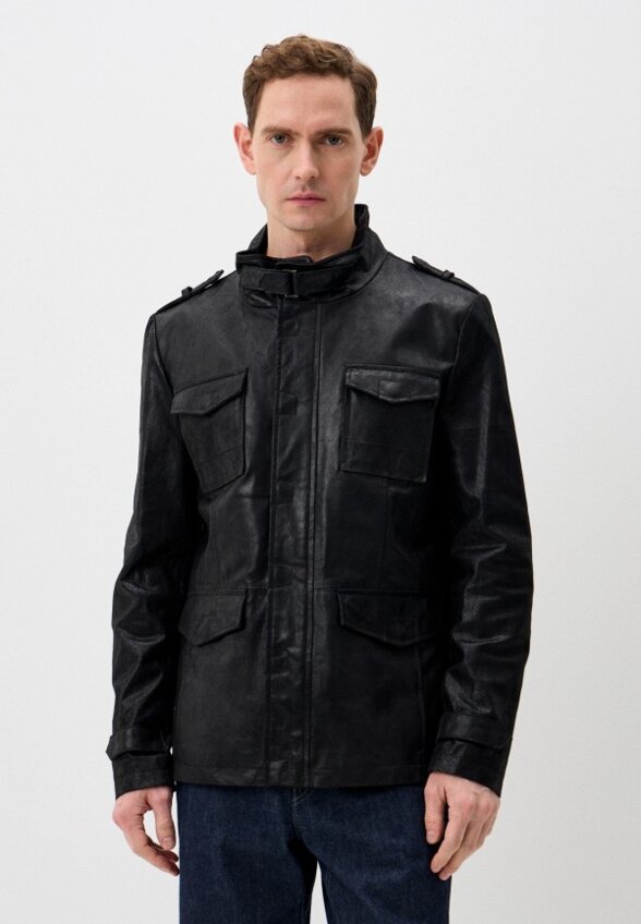 Куртка кожаная Urban Fashion for Men