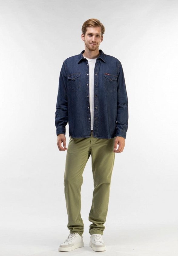 Рубашка джинсовая Carrera Jeans