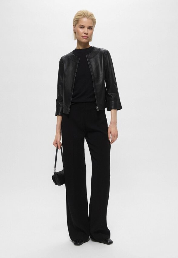 Куртка кожаная Trussardi