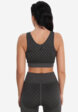 Топ бра спортивный Demix HighFlow Seamless Longline, Серый3  - превью