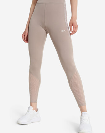 Легинсы женские Reebok Running, Бежевый женщинам