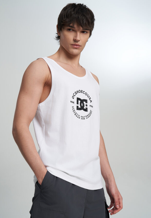 Майка мужская DC Shoes Tank Circle Star, Белый