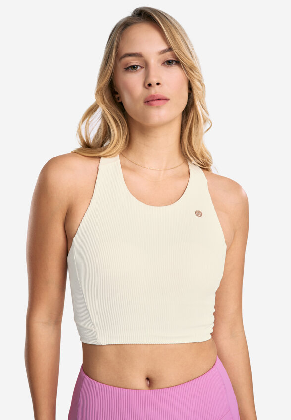 Топ бра спортивный Sensana IconicShape, Белый