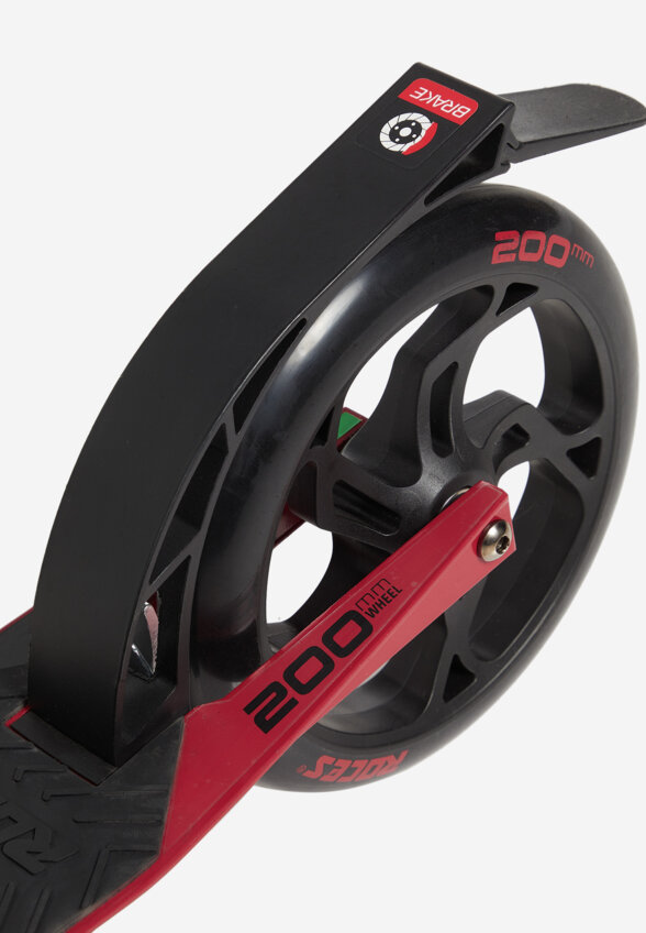 Самокат Roces, 200 мм, Красный