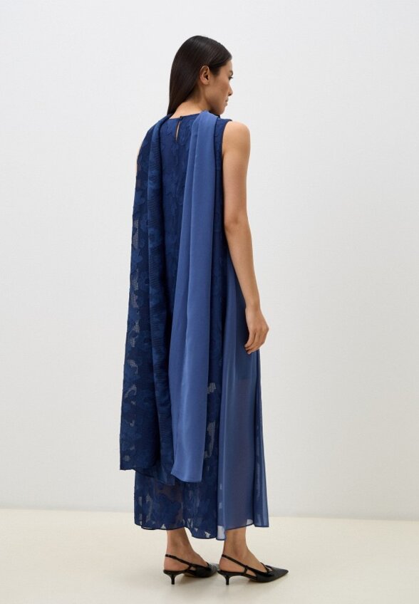 Платье и палантин Модный дом Виктории Тишиной