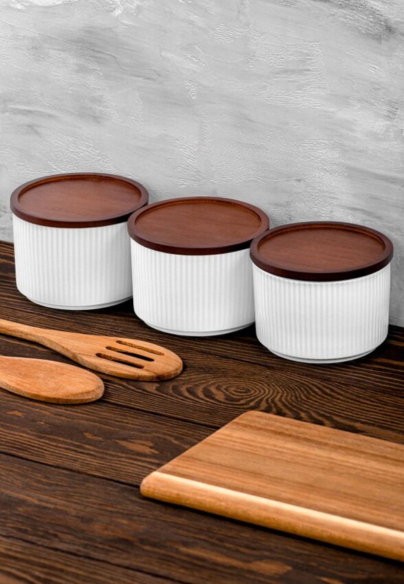 Набор банок для хранения Elan Gallery