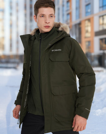 Парка мужская Columbia South Canyon III Long Parka, Зеленый женщинам