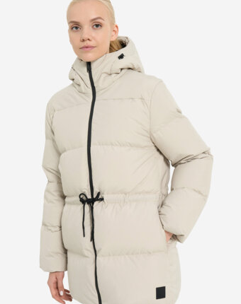Пуховик женский Jack Wolfskin Kirschallee, Бежевый женщинам