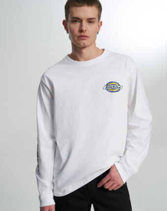 Лонгслив мужской DICKIES Nashport, Белый женщинам