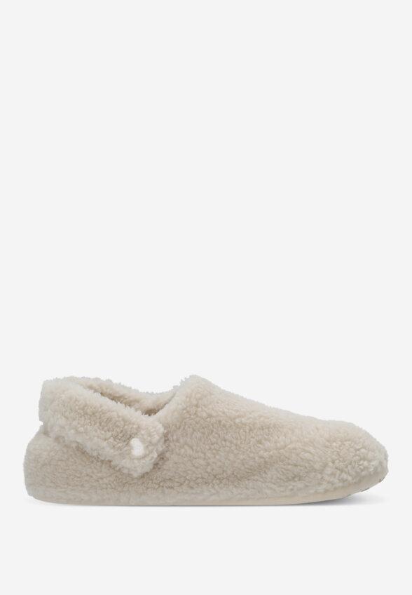 Сабо утепленные женские Crocs Classic, Белый
