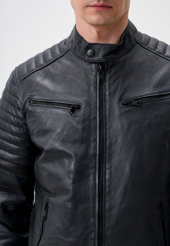 Куртка кожаная Jorg Weber