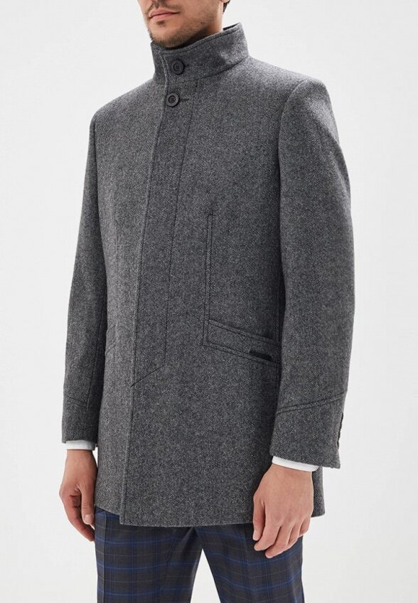 Пальто однобортное Bazioni