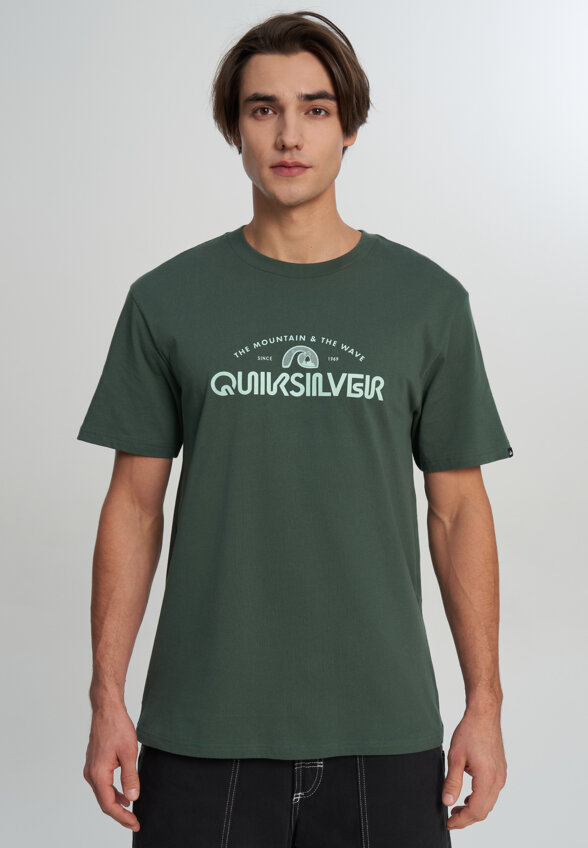 Футболка мужская Quiksilver Ev Vista, Зеленый