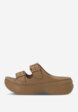 Сандалии женские Crocs Saturday Platform, Коричневый1  - превью