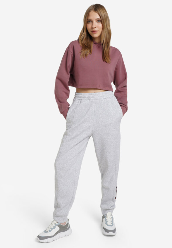 Худи женское оверсайз Reebok, Красный
