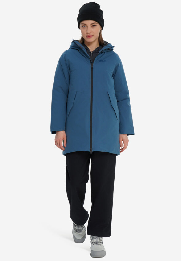 Куртка утепленная женская Jack Wolfskin Frost Haven, Синий