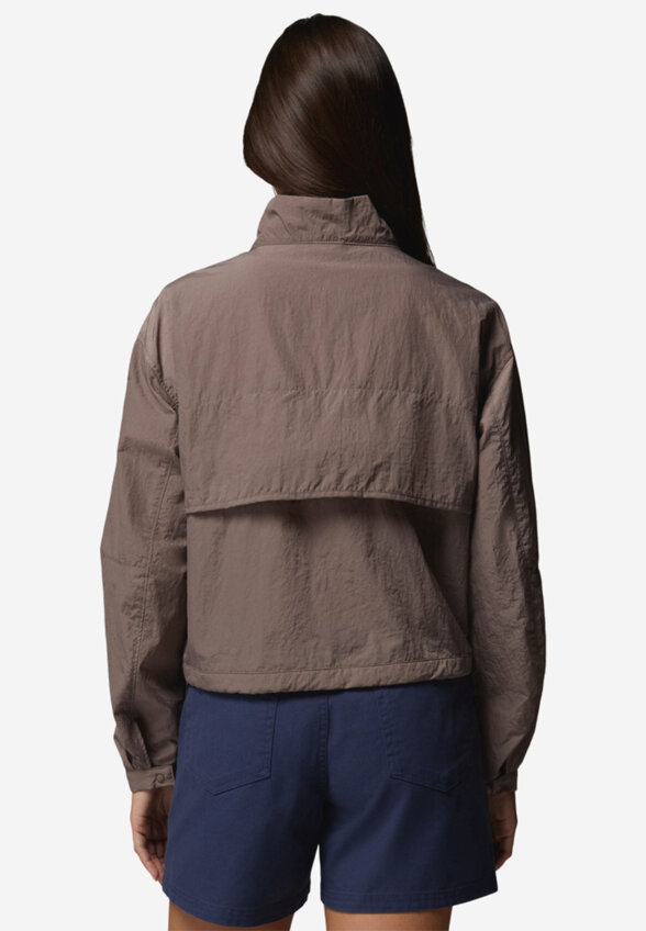 Ветровка женская Columbia Paracutie Cropped Cargo Windbreaker, Коричневый
