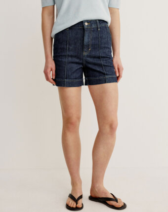 Джинсовые шорты со средней посадкой женщинам