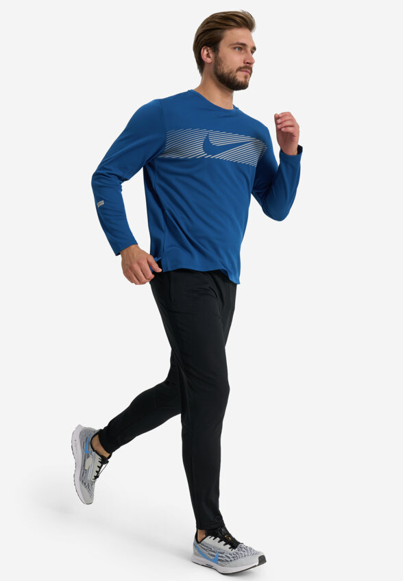 Лонгслив мужской Nike Miler, Синий