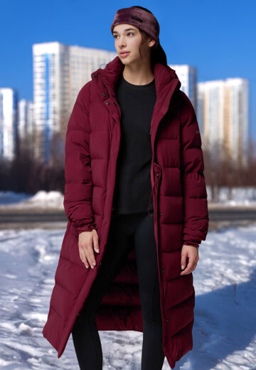 Пуховик женский Columbia Amaze Puff, Красный