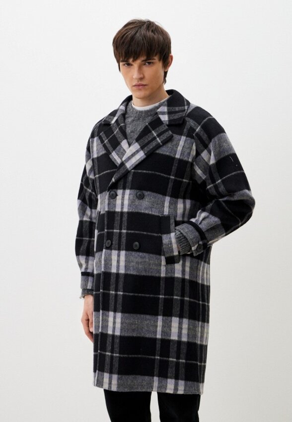 Пальто двубортное Rushbay